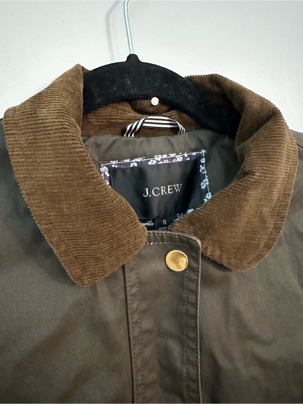 J. Crew Barn Jacket with Liberty Floral Print Size Small - Picture 8 of 14